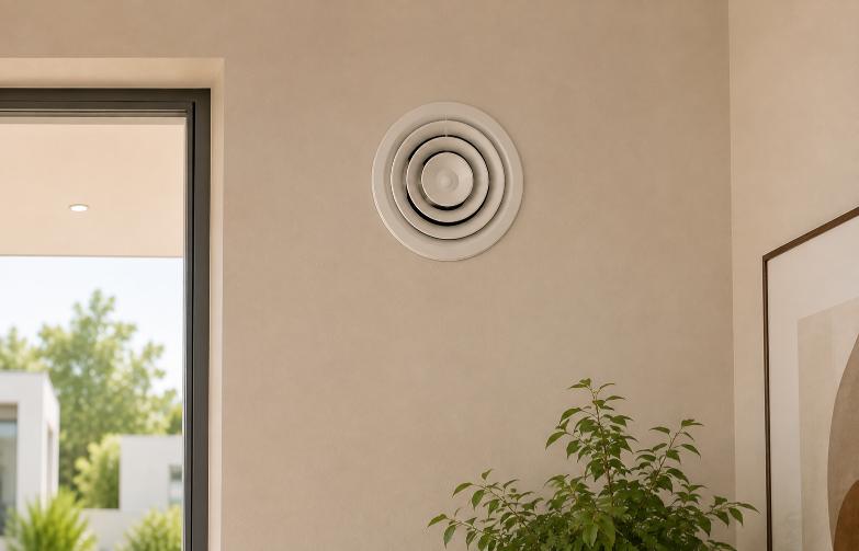 Wall Puncher duct installation above a window