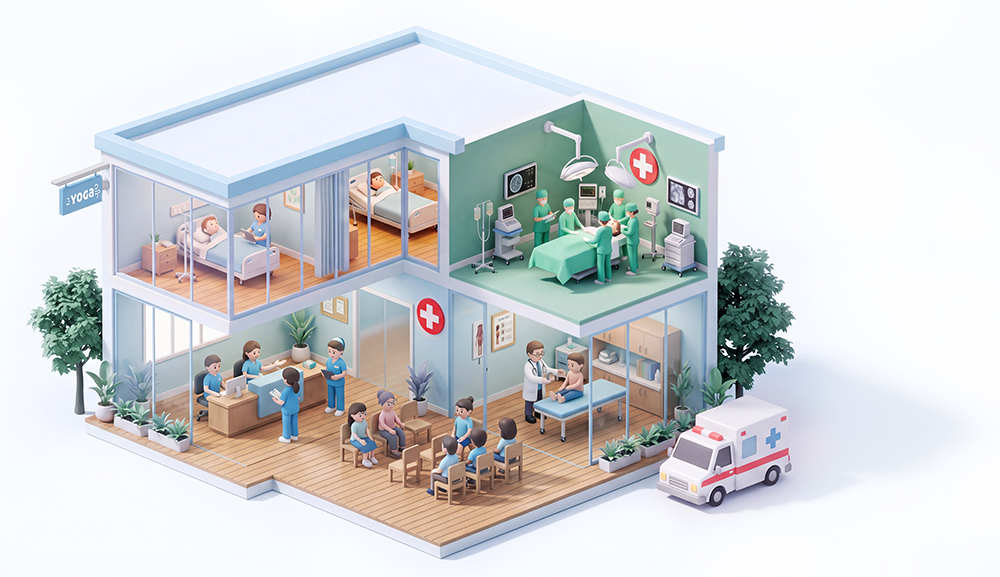 YOGa Air for hospital